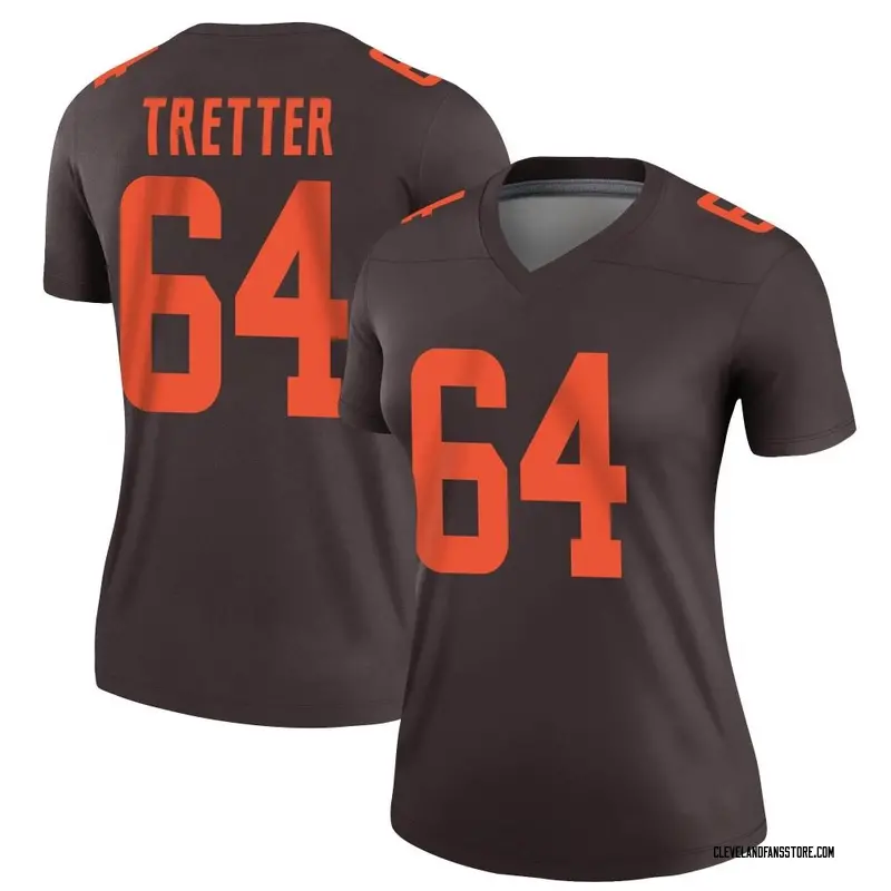 White Women's Jermaine Carter Cleveland Browns Limited Vapor Untouchable  Jersey