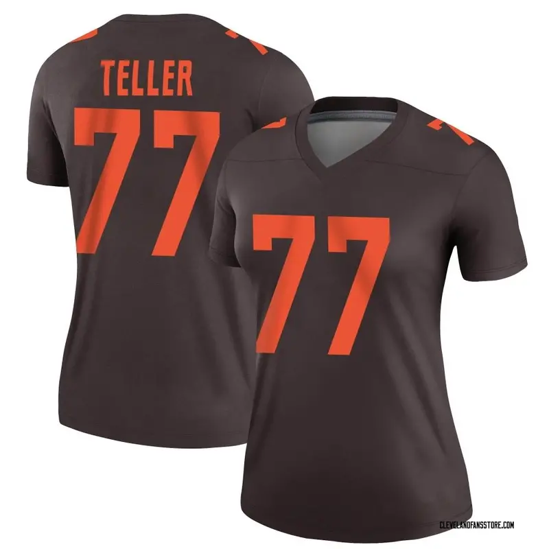 Black Women's Sione Takitaki Cleveland Browns Limited Reflective Jersey